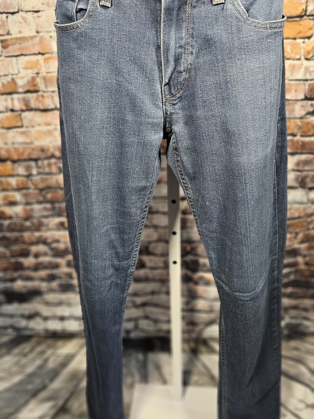 PAIGE Federal Jeans Mens 29 Slim Straight Dark Wash Premium Denim Made USA